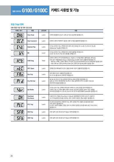 G100(C) 카탈로그 (국문)