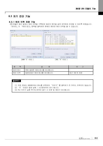 XBC 고급형, XBM 표준형 (XBM-DR16S외 10종) 사용설명서 (국문)