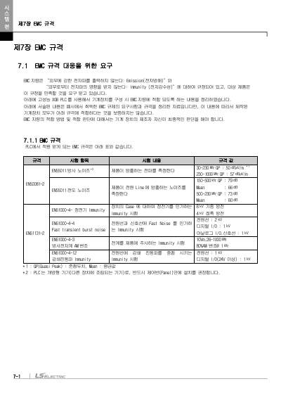 XBM 고급형(6축/2축) 모듈러형(XBM-HP/H2) 사용설명서 (국문)