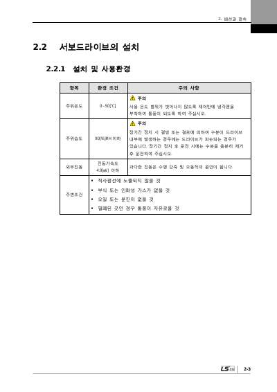 XDL-L7NH 200V V1.2 사용설명서 (국문)