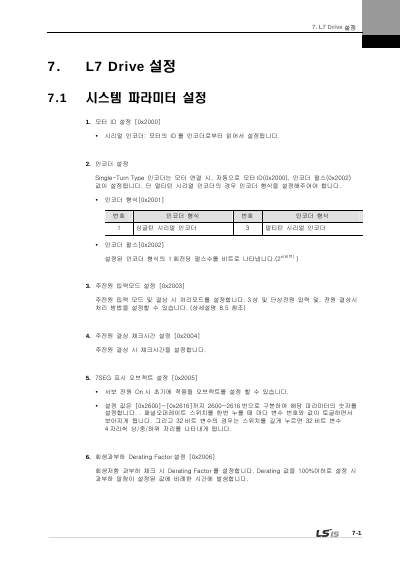 XDL-L7N 200V V1.8 사용설명서 (국문)