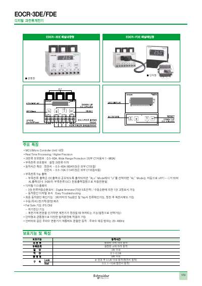 EOCR-3DE/FDE 사용설명서 (국문)