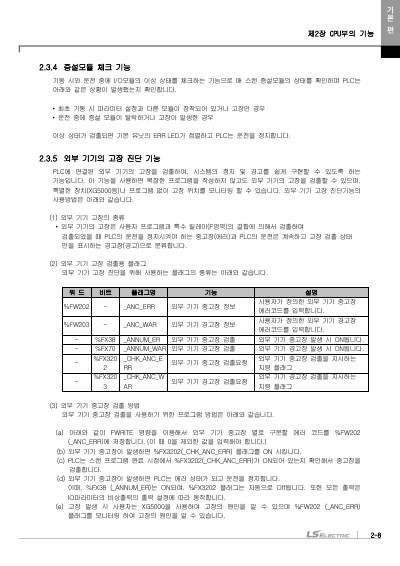 XEM 고급형(6축/2축) 모듈러형(XEM-HP/H2) 사용설명서 (국문)