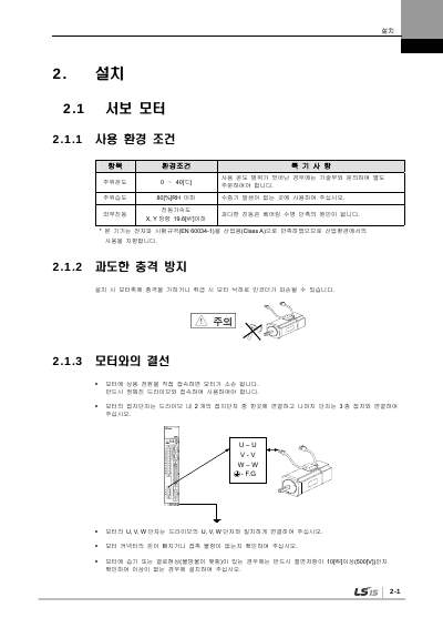 XDL-L7S 200V V2.5 사용설명서 (국문)